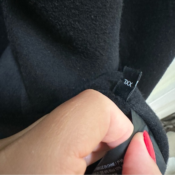 Theory Clairene Jacket in Double-Face Wool-Cashmere coat XXL Black - Picture 4 of 9